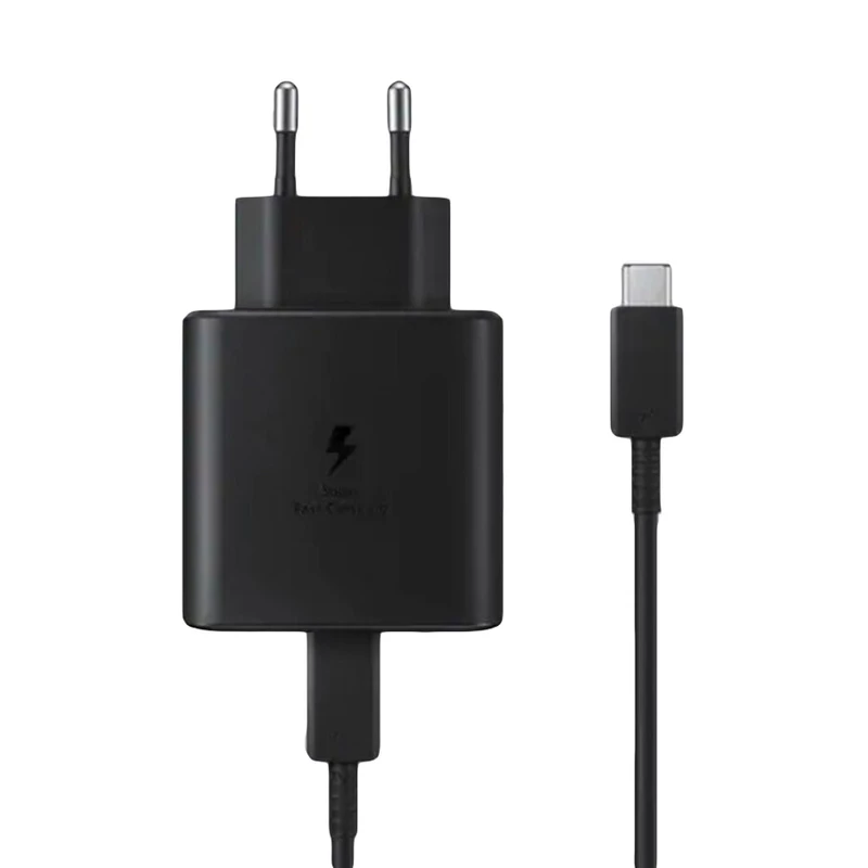 شارژر دیواری 45 وات سامسونگ مدل EP-T4510 به همراه کابل تبدیل USB-C