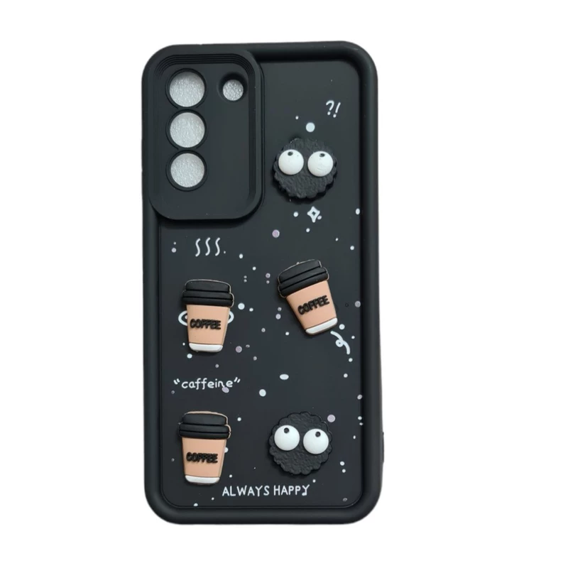 کاور مدل سیلیکونی طرح دخترانه کد 228 مناسب برای گوشی موبایل سامسونگ Galaxy S21 FE